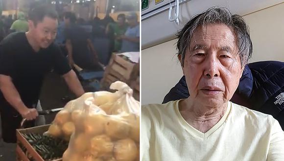 Kenji Fujimori compra fruta tras regreso de Alberto Fujimori a prisión: "la vida continúa"