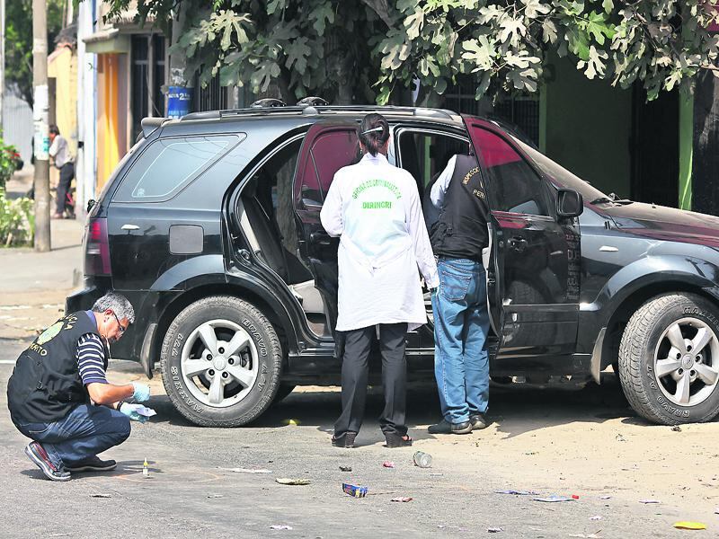 Acribillan al hijo del alcalde de San Juan de Lurigancho