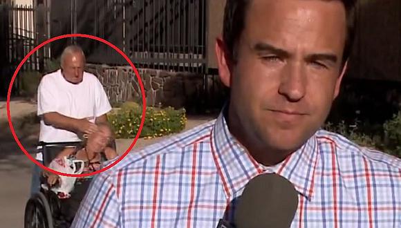 ​YouTube: Hombre golpea a mujer en silla de ruedas mientras periodista hacía transmisión en vivo
