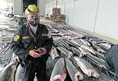 Ocho toneladas de carne de tiburón sin incautados durante operativo en Tumbes
