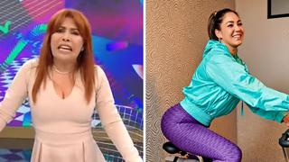 Magaly reacciona al ver a Tilsa de morado antes de su boda con Jackson Mora: “En otra época sería un mensaje subliminal”