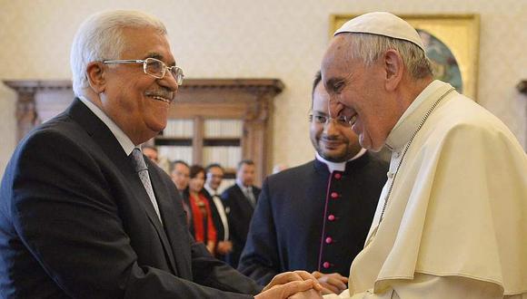 Abas inaugura embajada palestina en el Vaticano junto a la de Perú