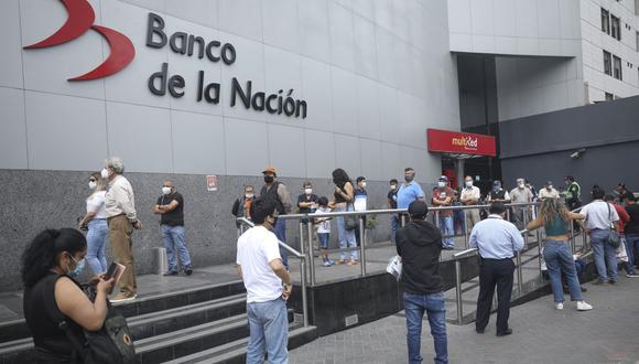 Banco de la Nación. (Foto: Britanie Arroyo / GEC)