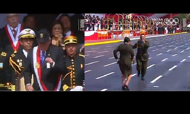 ​Parada Militar: Con baile cerró el desfile por Fiestas Patrias