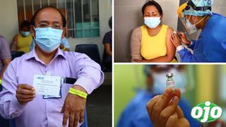 Con cartilla y pulsera amarilla: primer grupo de peruanos recibe vacuna contra Covid-19 de Sinopharm | FOTOS