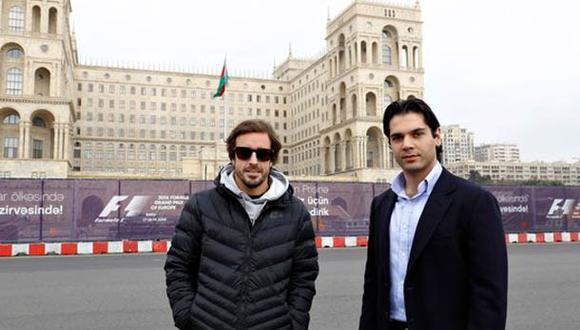 Fernando Alonso prevé "carrera bastante rápida" en Bakú (Azerbaiyán)