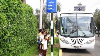 Municipio de San Isidro dispone de transporte escolar gratuito 