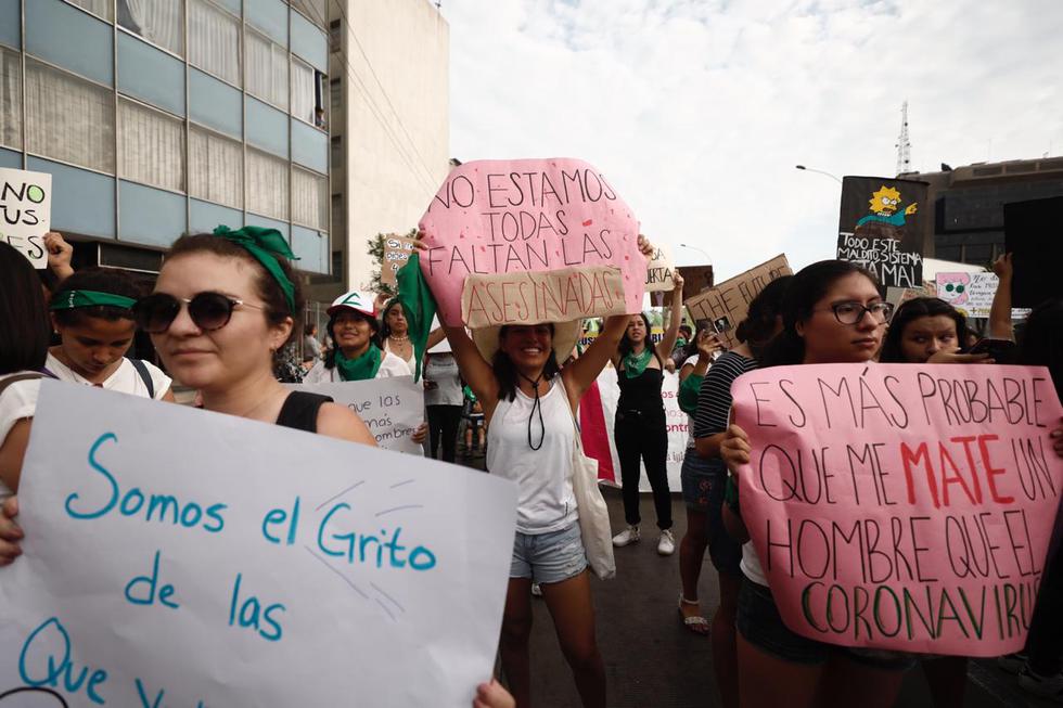 Marcha por el Día de la Mujer