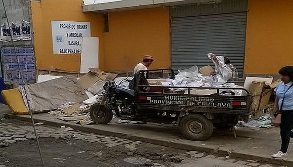 Chiclayo: calle se convierte en basural pese a prohibición 