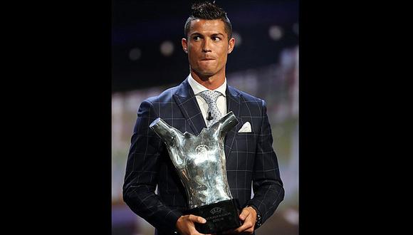 Cristiano Ronaldo fue elegido como Mejor Jugador de Europa [VIDEO] 