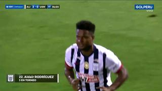 Alianza Lima: gol de Aldair Rodríguez de penal para el 2-0 ante San Martín