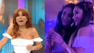 Gianella Ydoña responde a críticas de Magaly y le recuerda cuando “se sacó el calzón” el pleno programa en vivo