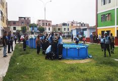 Callao: decomisan piscinas portátiles que eran llenadas con agua de hidrantes