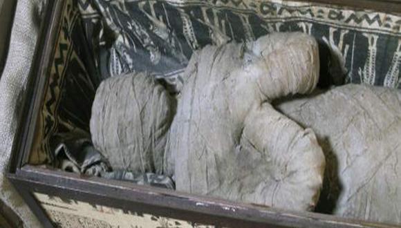 Increíble: Niño encuentra momia en el patio de su casa