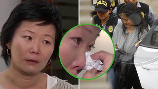 ​Sachi Fujimori reaparece en tv y llora desconsoladamente por Keiko (VIDEO)
