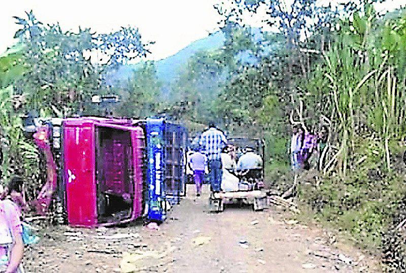 Tragedia en fiesta  del Señor Cautivo