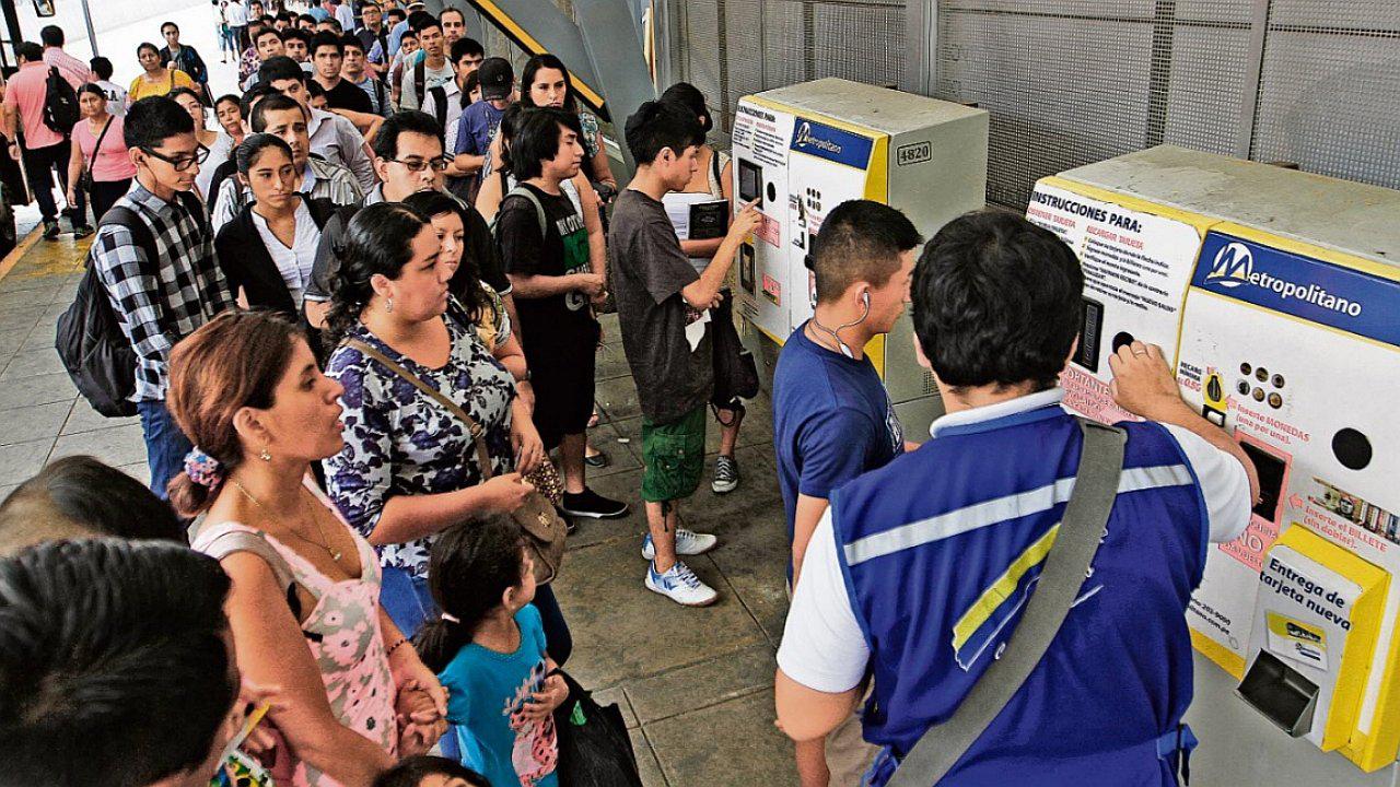 Sube a S/2.85 el pasaje en el Metropolitano