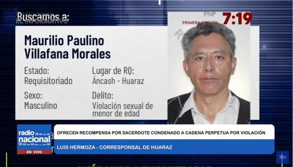 Maurilio Paulino Villafana Morales fue sentenciado a cadena perpetua.
