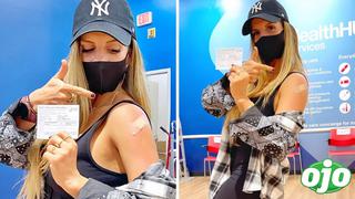 Alejandra Baigorria se vacuna contra el COVID-19 en EE.UU: “Antes yo no quería por miedo”