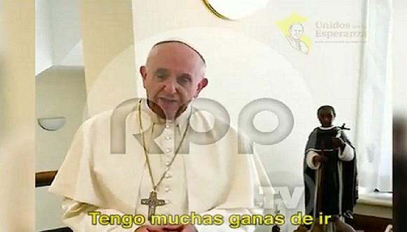 Papa Francisco manda importante mensaje al Perú a pocos meses de que nos visite 