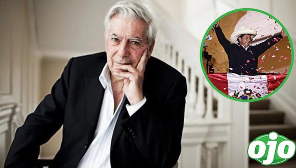 Mario Vargas Llosa arremete contra Pedro Castillo. (Foto: redes sociales).