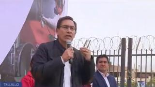 Martín Vizcarra se dirige al Perú desde Trujillo: “Gracias por el apoyo permanente” | VIDEO