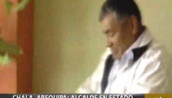 Arequipa: Alcalde ebrio golpea a periodista 