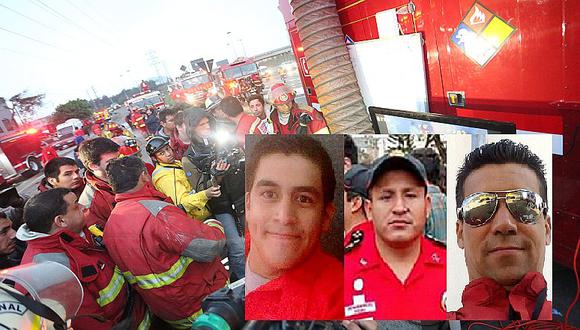 El Agustino: ¿A qué se dedicaban los tres valerosos bomberos fallecidos?