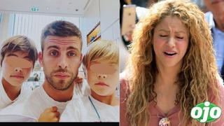 Piqué lanza puñal a Shakira tras confesar que escuchó su canción: “Sólo quiero que mis hijos estén bien”