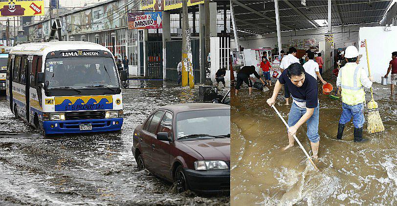 Lima Norte: Gigantesco aniego paralizó Independencia y Los Olivos [FOTOS]
