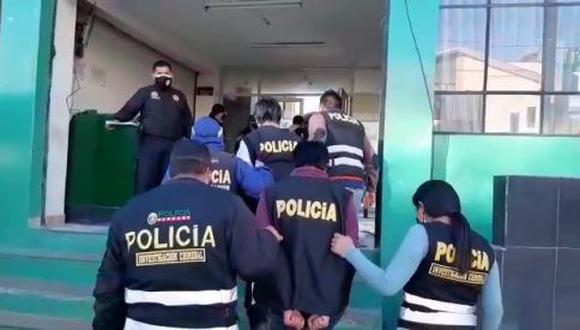 Junín: agentes de la Divincri Huancayo logró la intervención de los jovenes luego de geolocalizar el móvil de los falsos secuestradores.