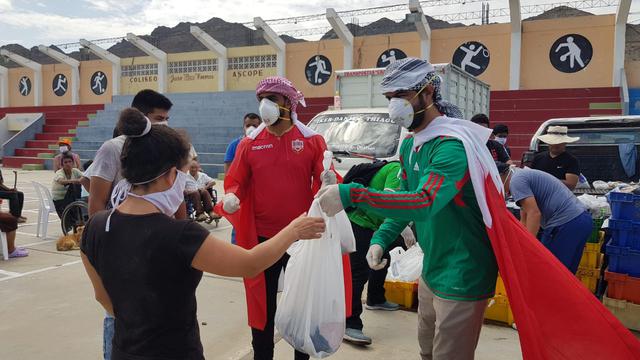 Trujillo: árabe y mexicano llevaron ayuda para la población de Ascope. (Foto: GEC)