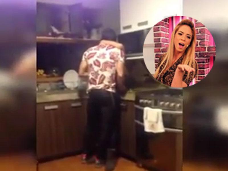 Esto Es Guerra: Patricio Parodi besa a otra chica que no es Sheyla Rojas [VIDEO] 