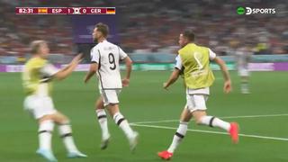 Füllkrug salvó a Alemania: bombazo para el 1-1 contra España en el Mundial | VIDEO