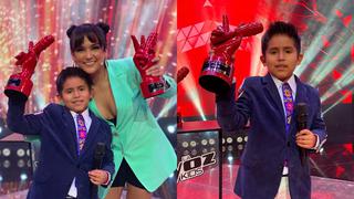 “La Voz Kids”: el ayacuchano Gianfranco Bustios ganó la final con un tema en quechua