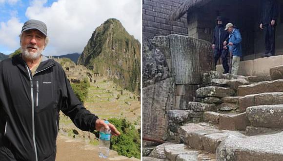 Robert De Niro sorprende al escalar el Huayna Picchu con 75 años (FOTOS)
