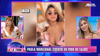 Paula Manzanal revela cómo hace para realizar sus diferentes viajes de placer │VIDEO