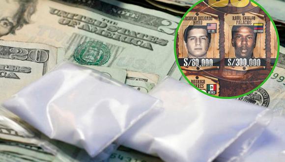 Los cinco narcos más buscados: ofrecen hasta S/300 mil para lograr la captura de capos de la droga