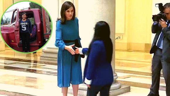 Camionera huancaína debatió con la reina Letizia en España: "Las mujeres sí podemos"│VIDEO