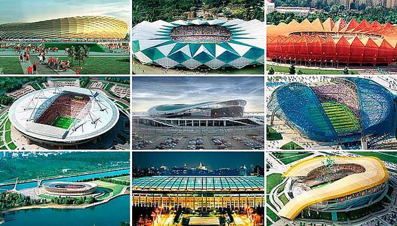 Rusia 2018: Conoce los 12 sorprendentes estadios del Mundial