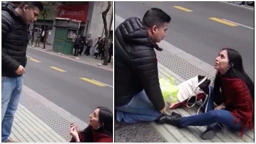 ¡Qué humillación! Se atrevió a pedirle matrimonio a su novio y tuvo penoso final (VIDEO)