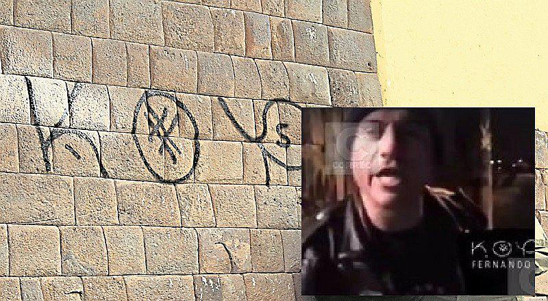 Cusco: ¿Brasileño fue quien hizo las pintas en los muros incas?