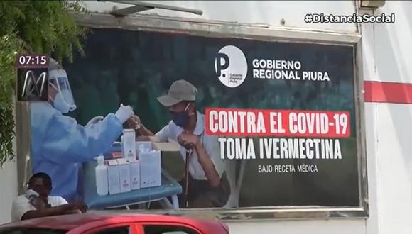 Por su parte el titular de Salud, Óscar Ugarte, mencionó que no continuarán con el uso de este medicamento en el tratamiento o prevención del COVID-19 (Foto: Canal N)