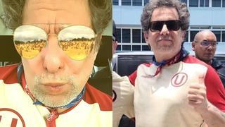 Andrés Calamaro emociona a los hinchas de la ‘U’ tras posar con la camiseta crema 