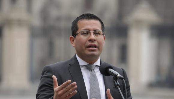 Benji Espinoza, abogado del presidente. (Foto: El Comercio)