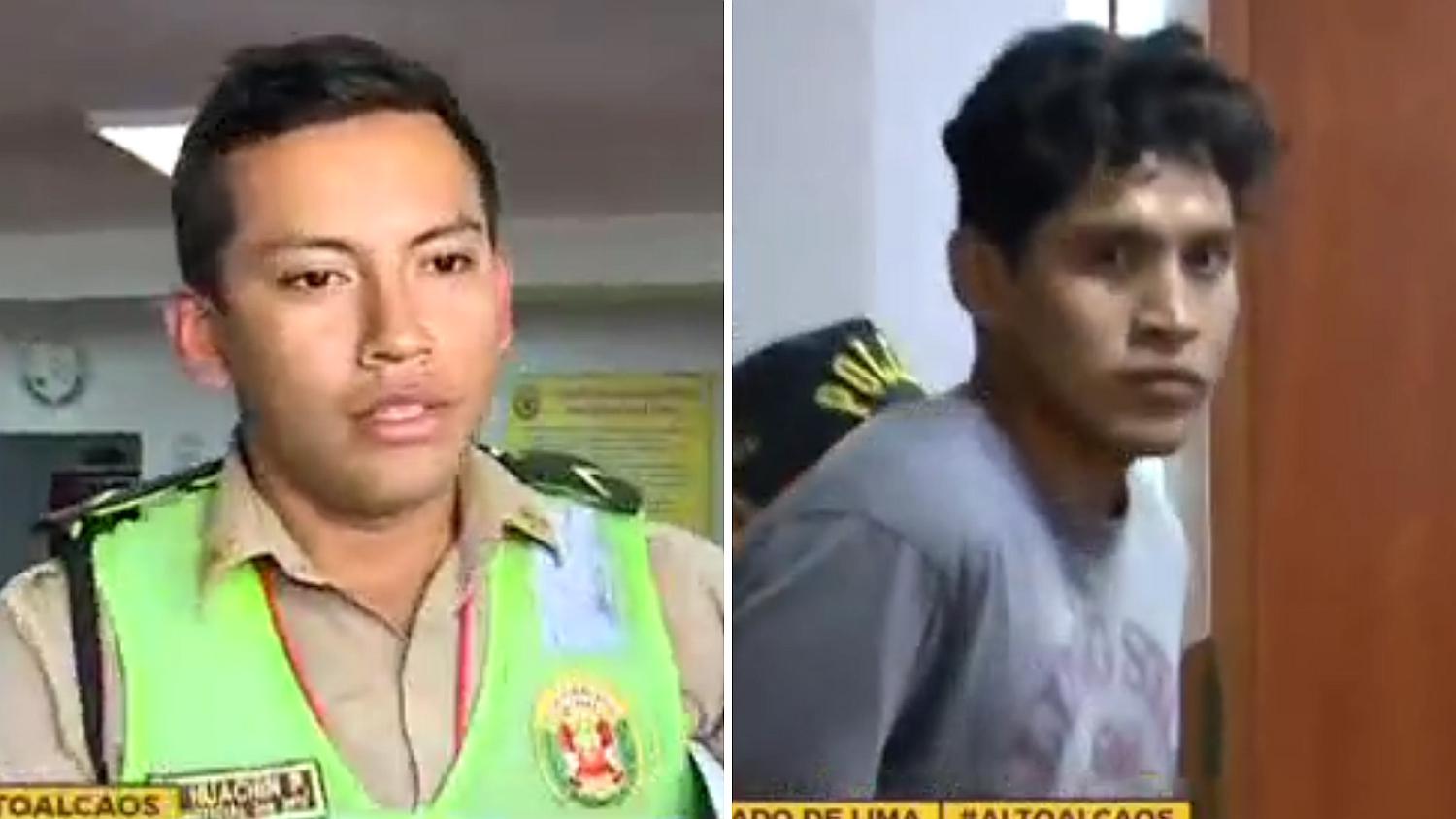 Chofer arrastra a policía por 7 metros tras ser intervenido por no llevar cinturón de seguridad