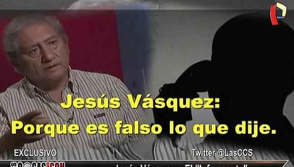 Jesús Vásquez: Audio comprobaría que mintió sobre Joaquín Ramírez [VIDEO] 