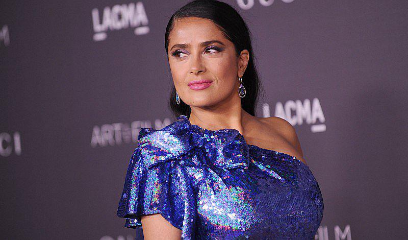 Salma Hayek fue invitada para dar los nominados a los Oscar 2018