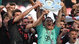 Bayern Múnich igualó en puntos con el Borussia Dortmund y se coronó campeón de la Bundesliga