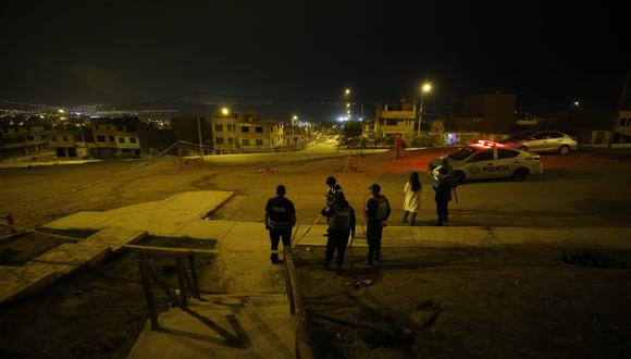 Asesinan a balazos a joven en Ventanilla. Foto: César Bueno/GEC